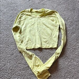 Lululemon Cropped Swiftly tank!